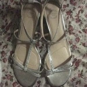Women's shoes glitter size 8 1/2 used